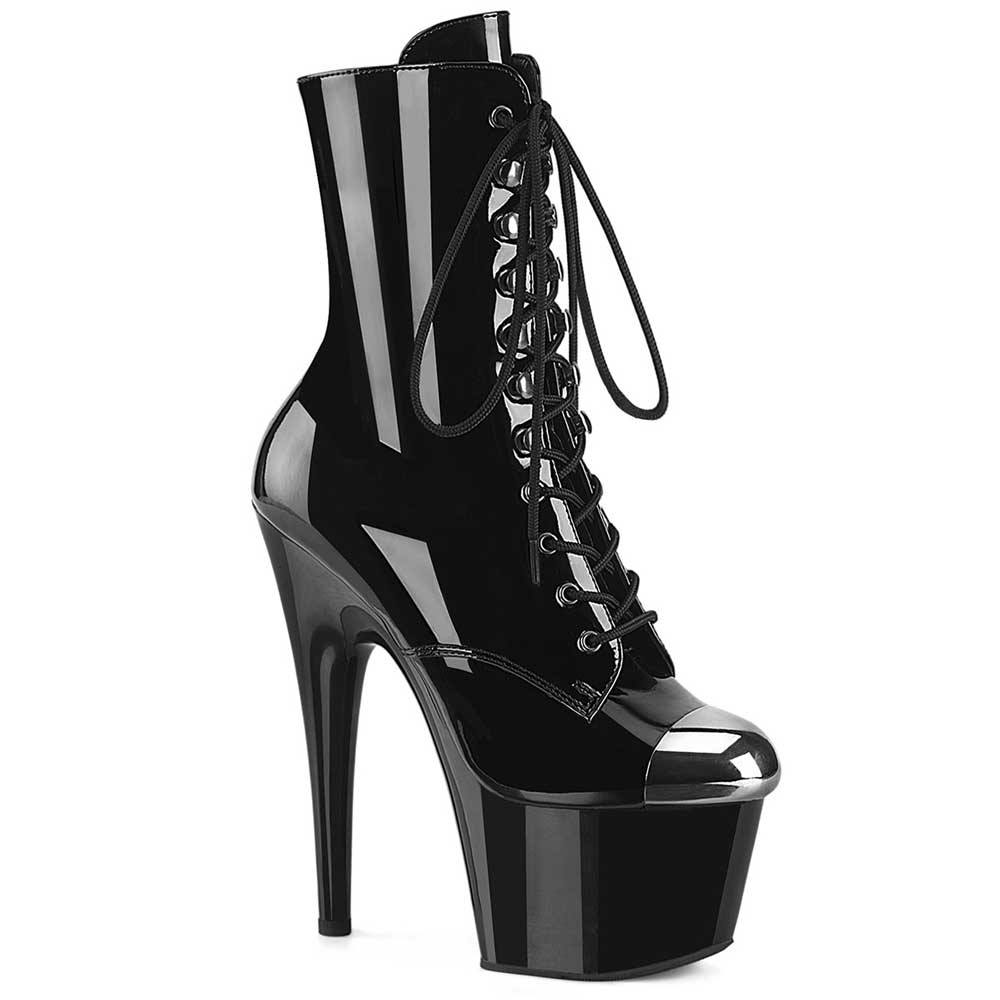 Pleaser - ADORE1020ESC Bottes de plateforme, Pole dance chaussures - Noir Product image